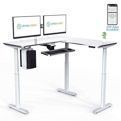 PowerLift™ L-Shaped Standing Desk