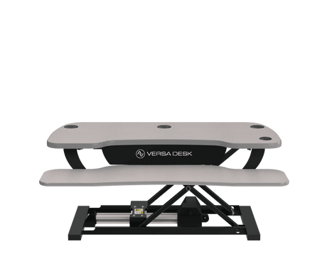 PowerPro® Electric Standing Desk Converter with USB Charging - VersaDesk