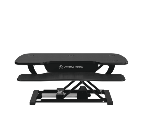 PowerPro® Electric Standing Desk Converter with USB Charging - VersaDesk