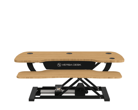PowerPro® Electric Standing Desk Converter with USB Charging - VersaDesk
