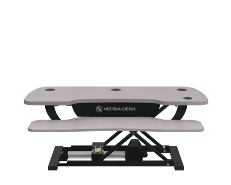 PowerPro® Electric Standing Desk Converter with USB Charging - VersaDesk