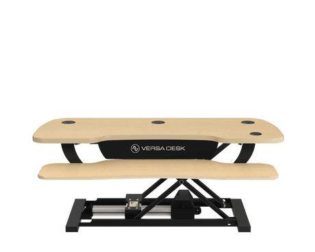 PowerPro® Electric Standing Desk Converter with USB Charging - VersaDesk