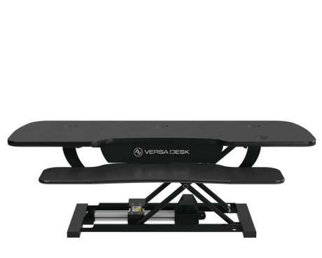PowerPro® Electric Standing Desk Converter with USB Charging - VersaDesk