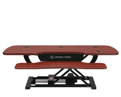 PowerPro® Electric Standing Desk Converter with USB Charging - VersaDesk