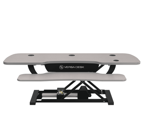 PowerPro® Electric Standing Desk Converter with USB Charging - VersaDesk