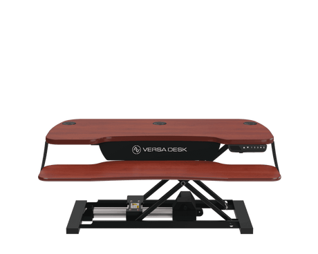PowerPro® Elite Electric Standing Desk Converter with Programmable Switch, USB Port and Mobile APP - VersaDesk