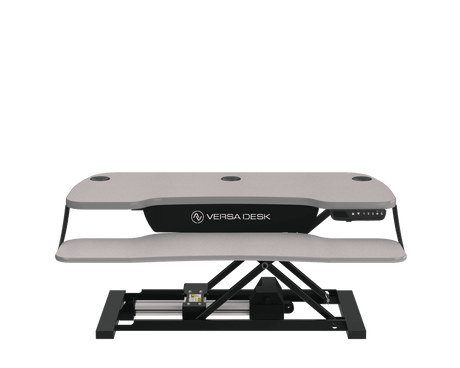PowerPro® Elite Electric Standing Desk Converter with Programmable Switch, USB Port and Mobile APP - VersaDesk