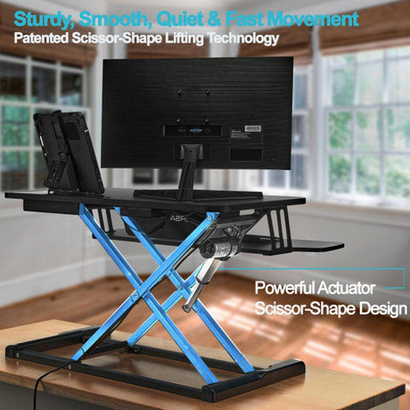 standing desk converter health benefits ergonomic workstation VersaDesk