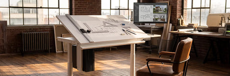 drafting-tables-adjustable-drawing-stations