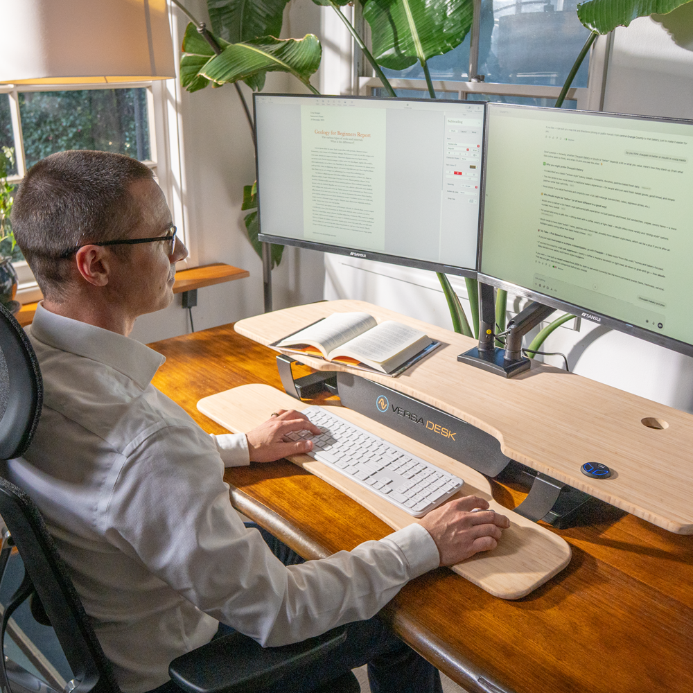 Desktop Risers From VersaDesk — Standing Made Simple