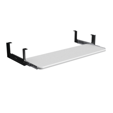Retractable Keyboard Tray for Foundry Bench Desks | VersaDesk
