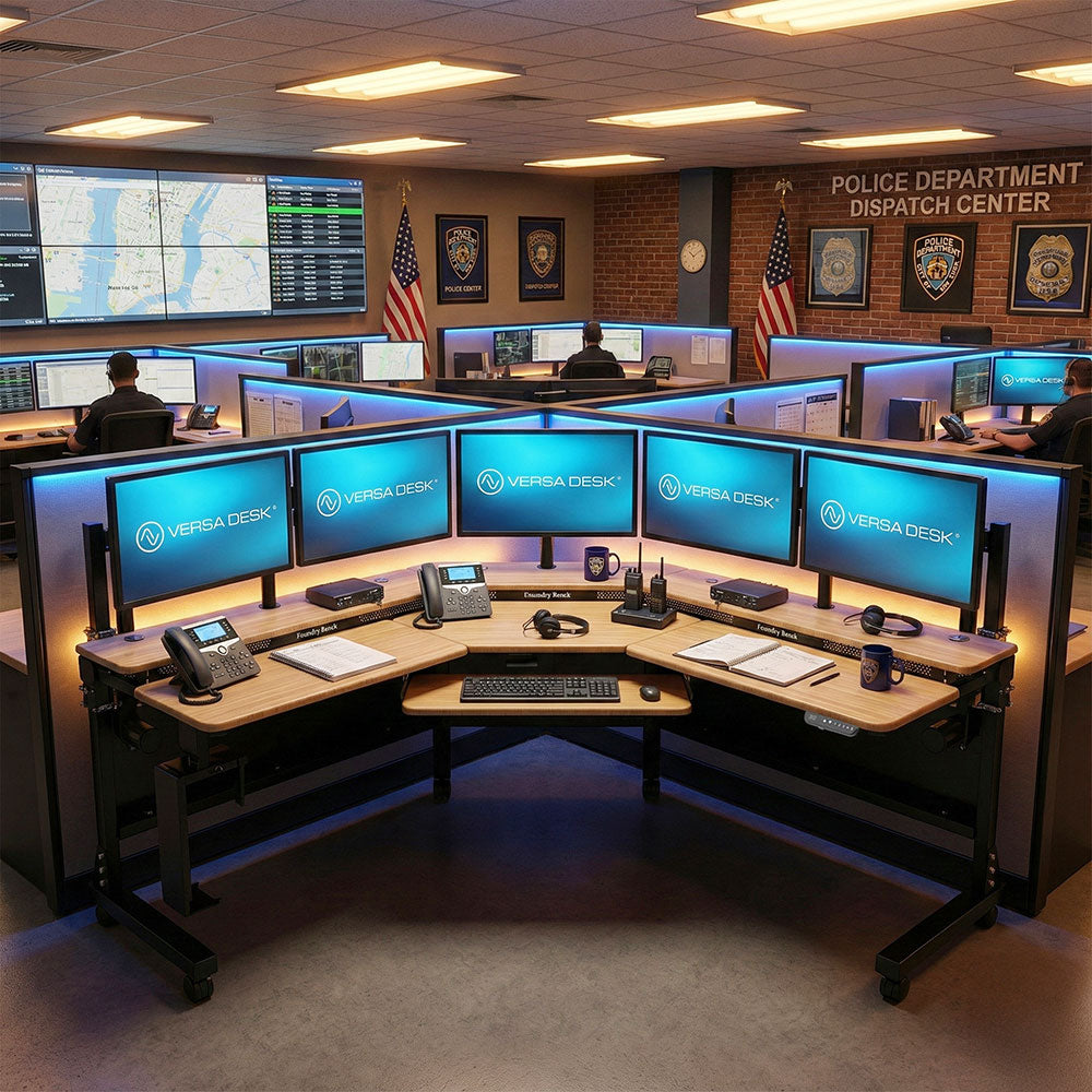 Foundry Bench™ Corner Standing Desk