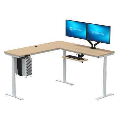 PowerLift™ L-Shaped Standing Desk