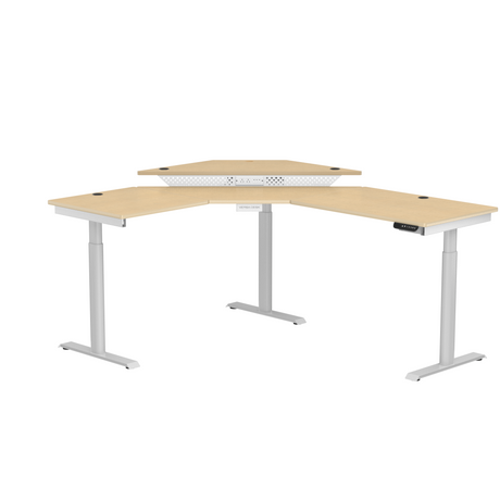 PowerLift® Corner Standing Desk - VersaDesk