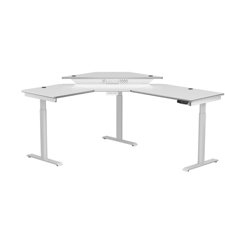 PowerLift® Corner Standing Desk - VersaDesk