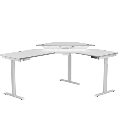 PowerLift® Corner Standing Desk - VersaDesk