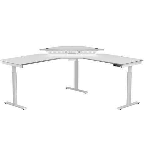 PowerLift® Corner Standing Desk - VersaDesk