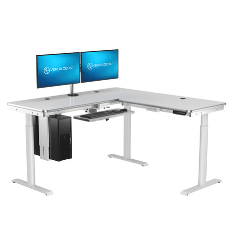 PowerLift™ L-Shaped Standing Desk