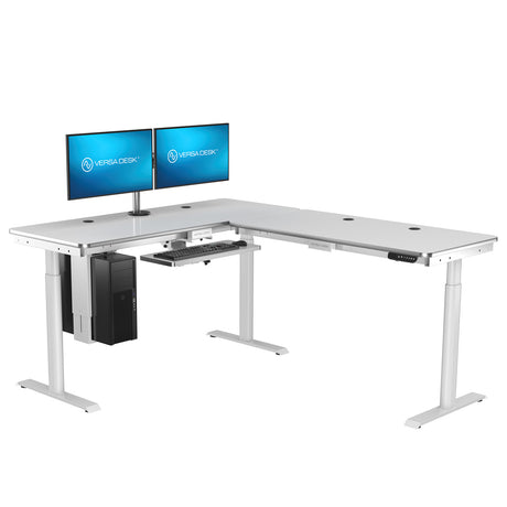 PowerLift™ L-Shaped Standing Desk
