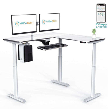 PowerLift L-Shaped Standing Desk