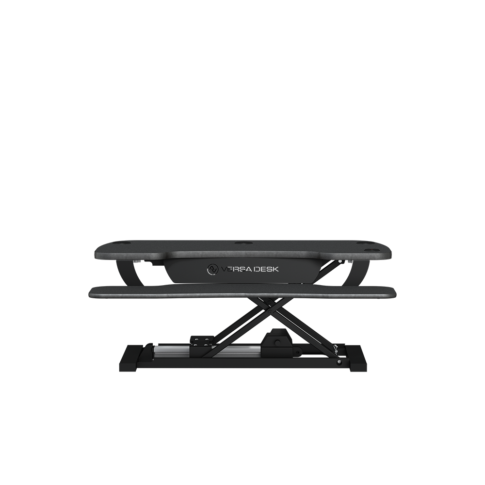 PowerPro® Electric Standing Desk Converter with USB Charging - VersaDesk