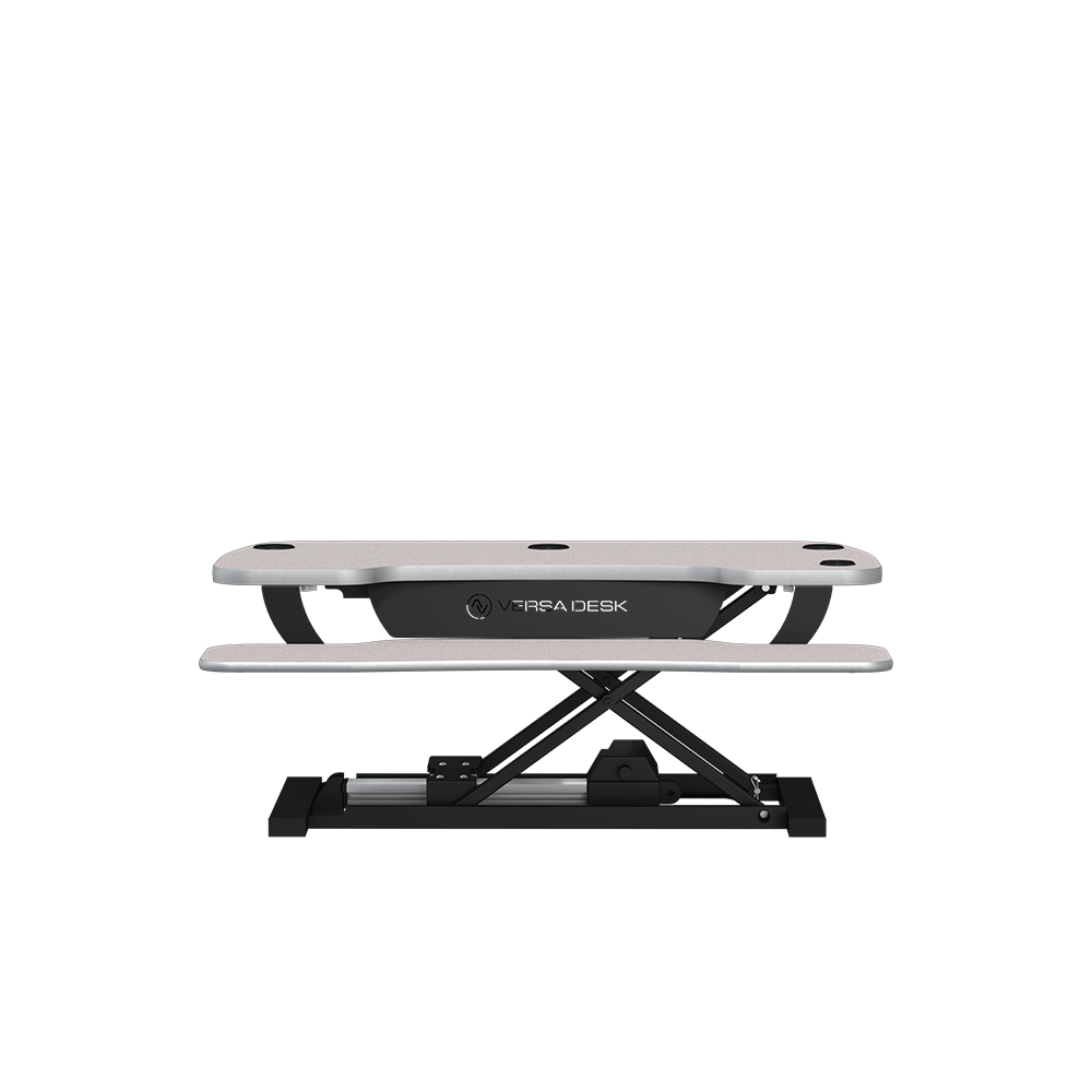 PowerPro Electric Standing Desk Converter with USB Charging