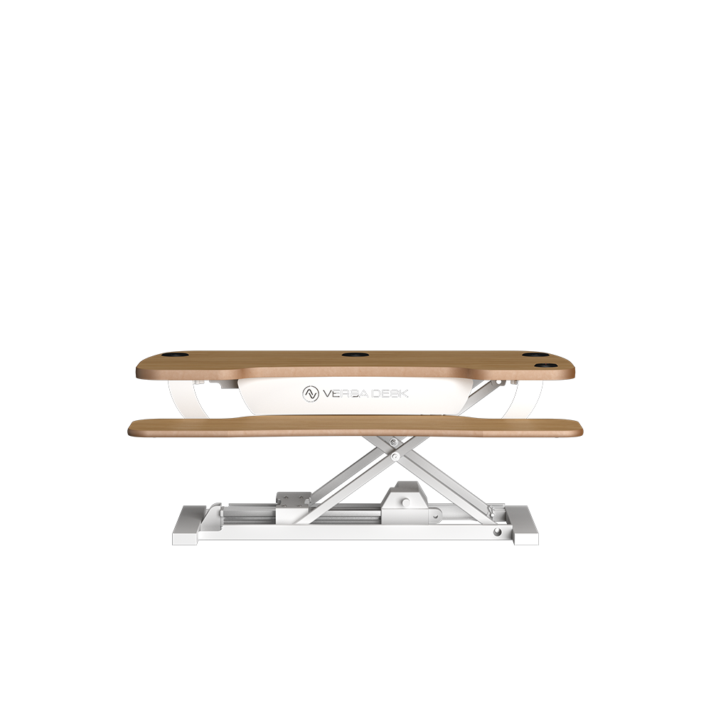 PowerPro Electric Standing Desk Converter with USB Charging