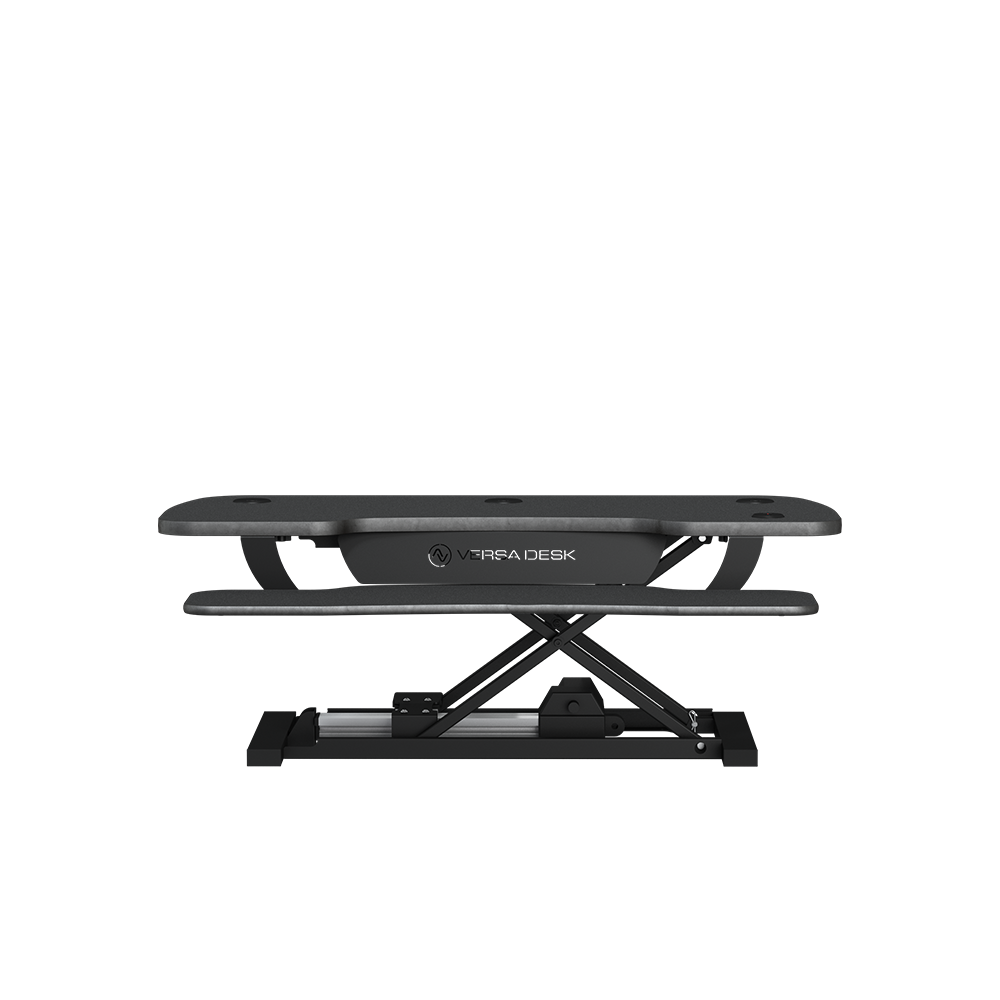 PowerPro® Electric Standing Desk Converter with USB Charging - VersaDesk