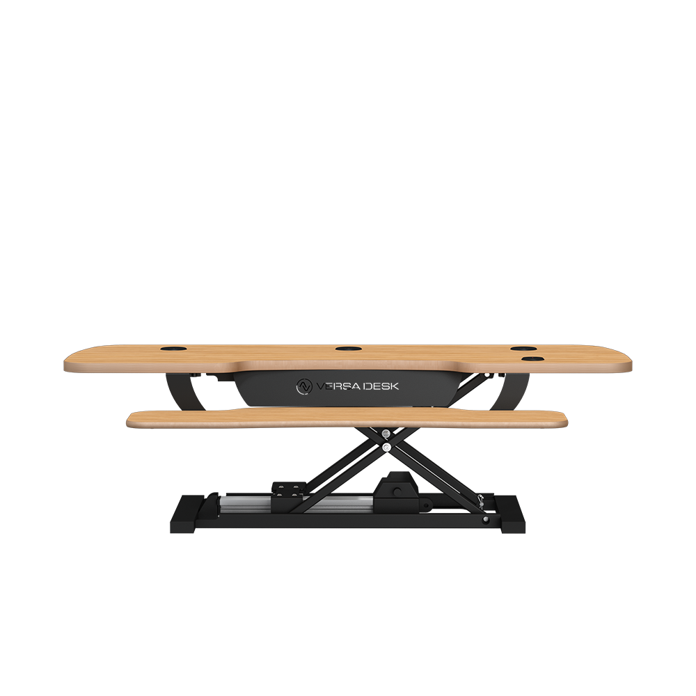PowerPro Electric Standing Desk Converter with USB Charging