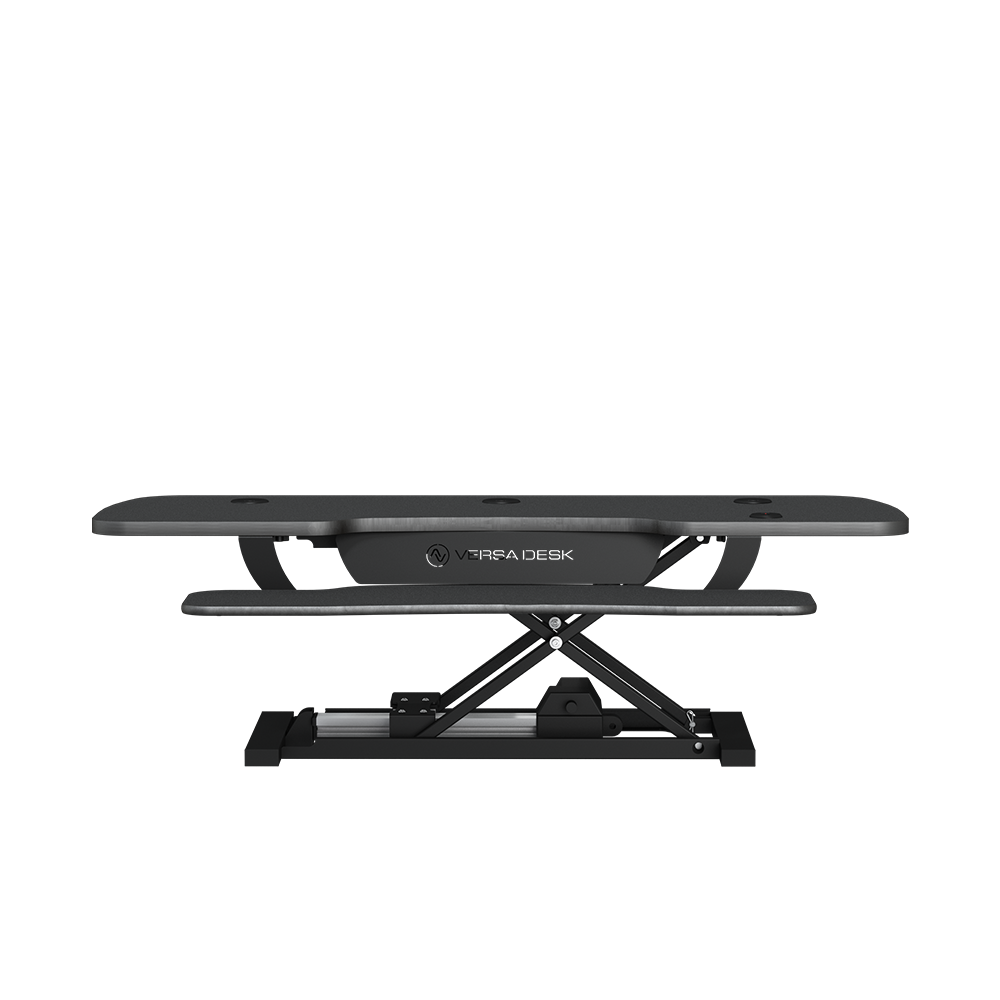 PowerPro Electric Standing Desk Converter with USB Charging
