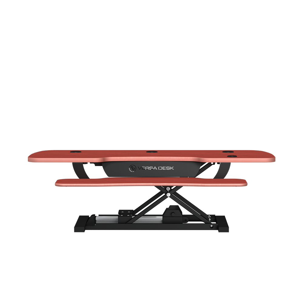 PowerPro Electric Standing Desk Converter with USB Charging