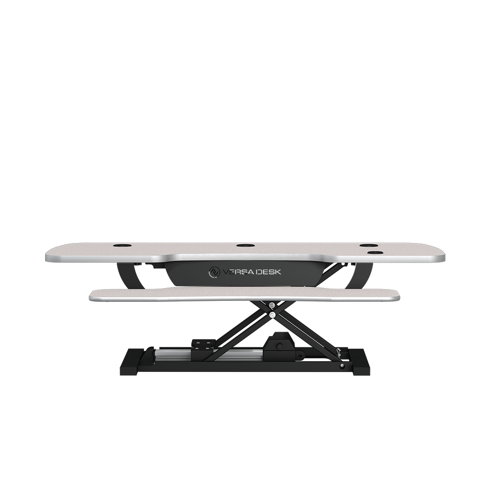 PowerPro Electric Standing Desk Converter with USB Charging