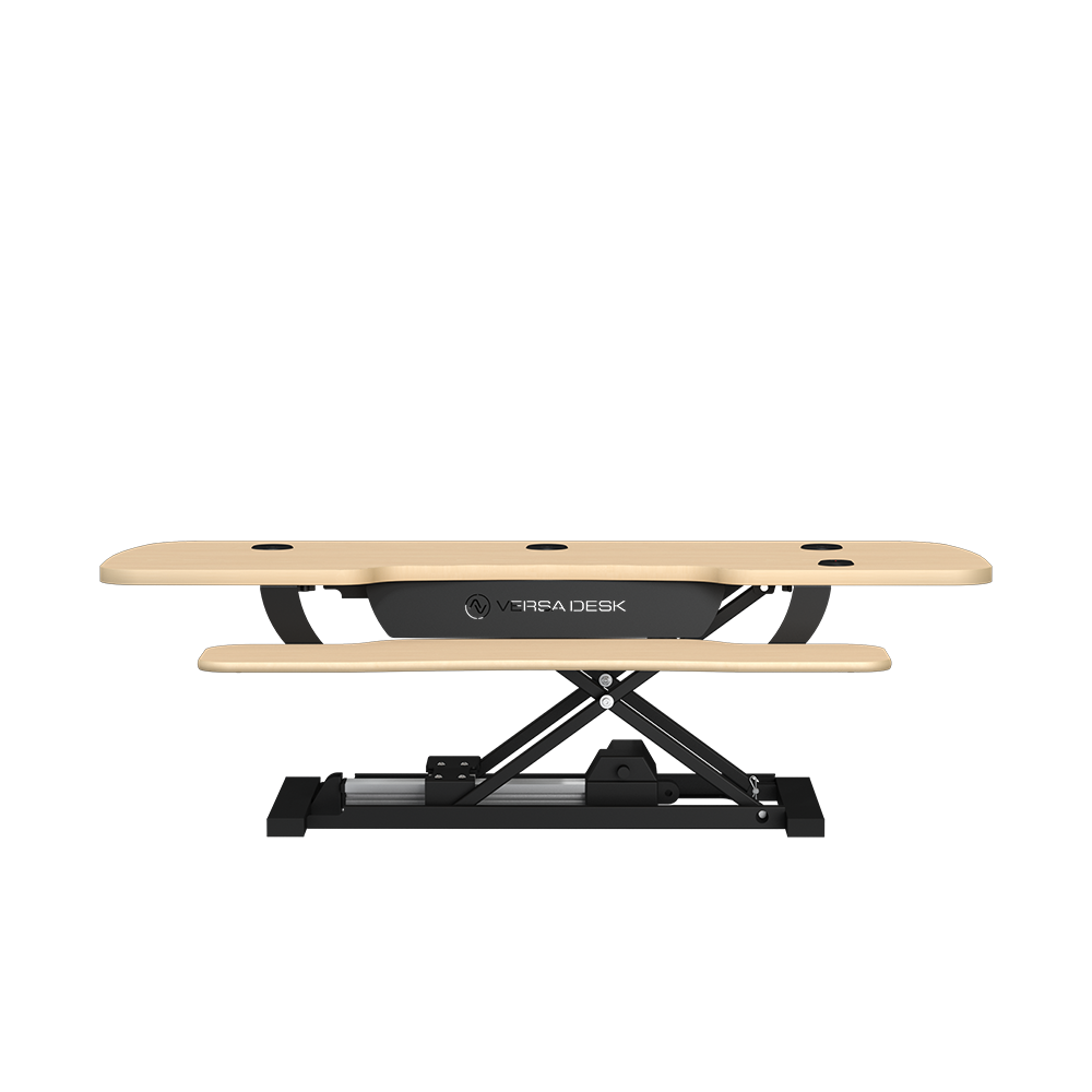 PowerPro Electric Standing Desk Converter with USB Charging