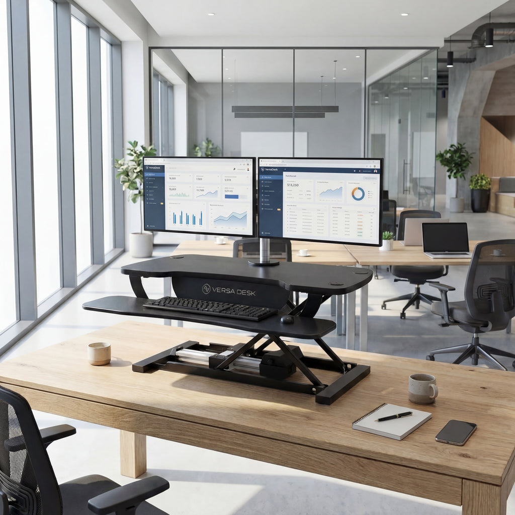 Long Desktop Riser VersaDesk Desktop Riser