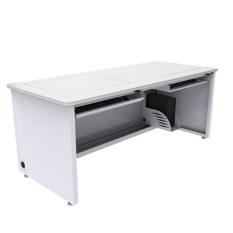 Revolution Computer Desk for 2 Persons, Enclosed