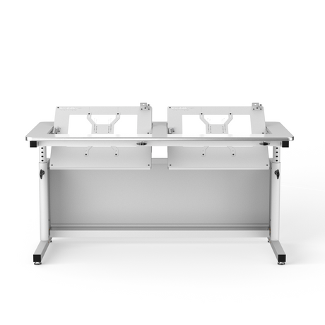 Revolution Computer Table for 2 Persons, Height Adjustable