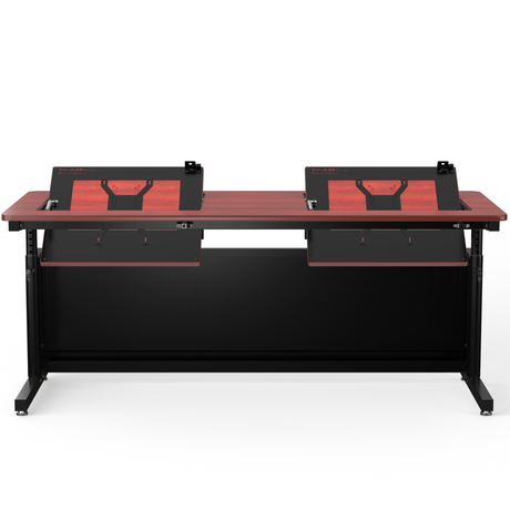 Revolution Computer Table for 2 Persons, Height Adjustable