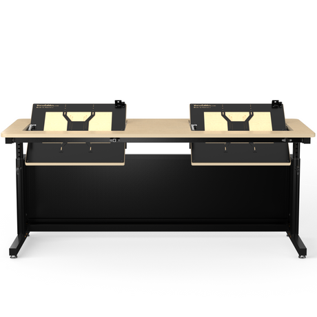 Revolution Computer Table for 2 Persons, Height Adjustable - VersaDesk