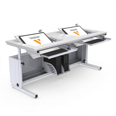 Revolution Computer Table - Height Adjustable