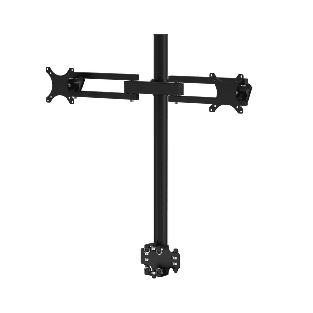 PowerLift® Electric Triad Drafting Table Sliding Monitor Arm Dual - VersaDesk