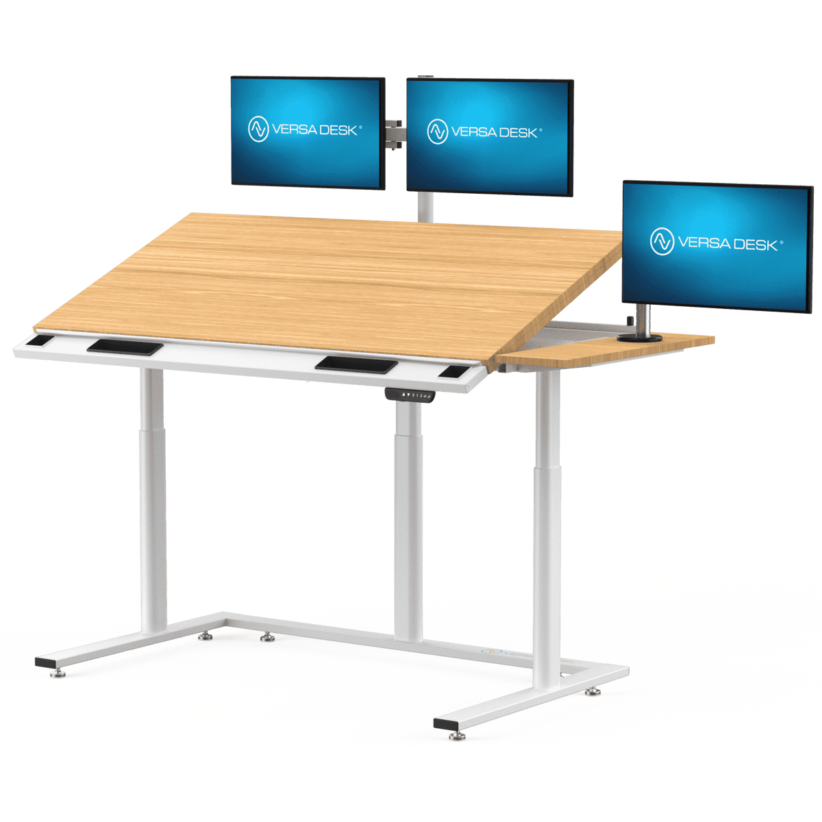 PowerLift Electric Triad Drafting Table VersaDesk Powerlift electric triad drafting table versadesk