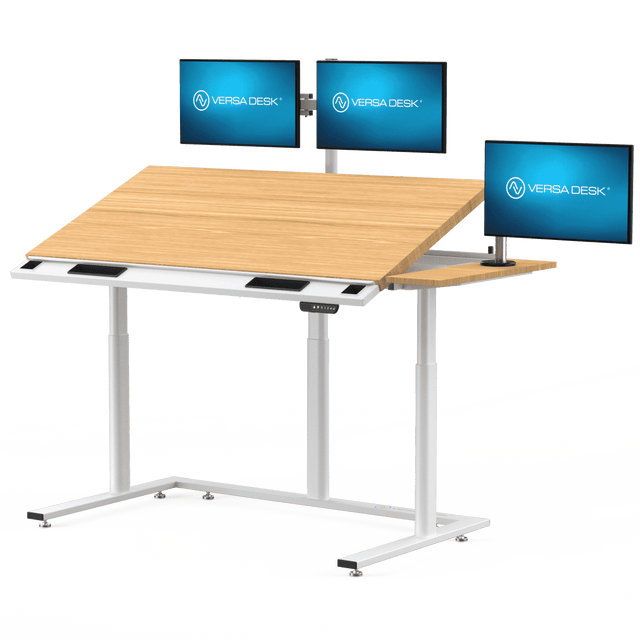PowerLift® Electric Triad Drafting Table - VersaDesk