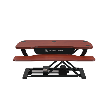 PowerPro® Electric Standing Desk Converter with USB Charging - VersaDesk