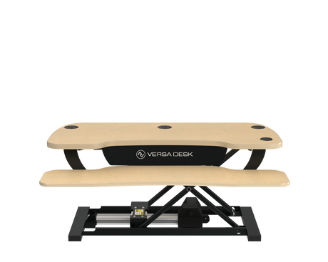 PowerPro® Electric Standing Desk Converter with USB Charging - VersaDesk