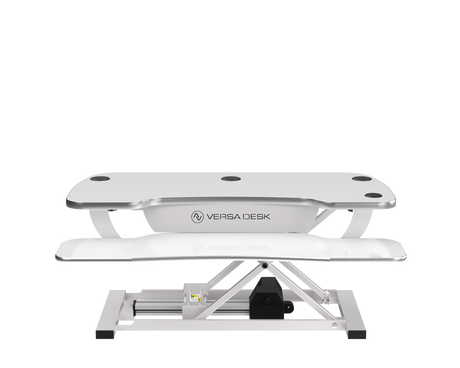 PowerPro® Electric Standing Desk Converter with USB Charging - VersaDesk