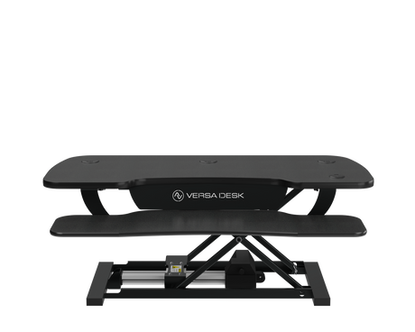 PowerPro® Electric Standing Desk Converter with USB Charging - VersaDesk