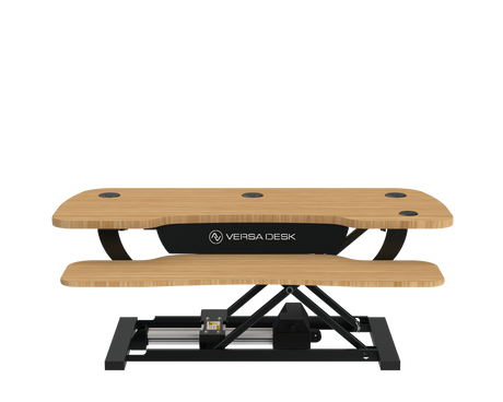 PowerPro® Electric Standing Desk Converter with USB Charging - VersaDesk