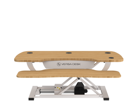 PowerPro® Electric Standing Desk Converter with USB Charging