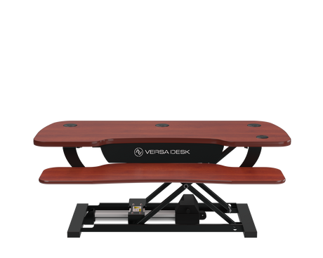 PowerPro® Electric Standing Desk Converter with USB Charging - VersaDesk