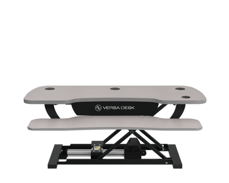 PowerPro® Electric Standing Desk Converter with USB Charging